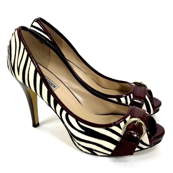 Steve Madden Shoes - ❤️ SOLD ❤️    Steve Madden Zebra Print Pumps